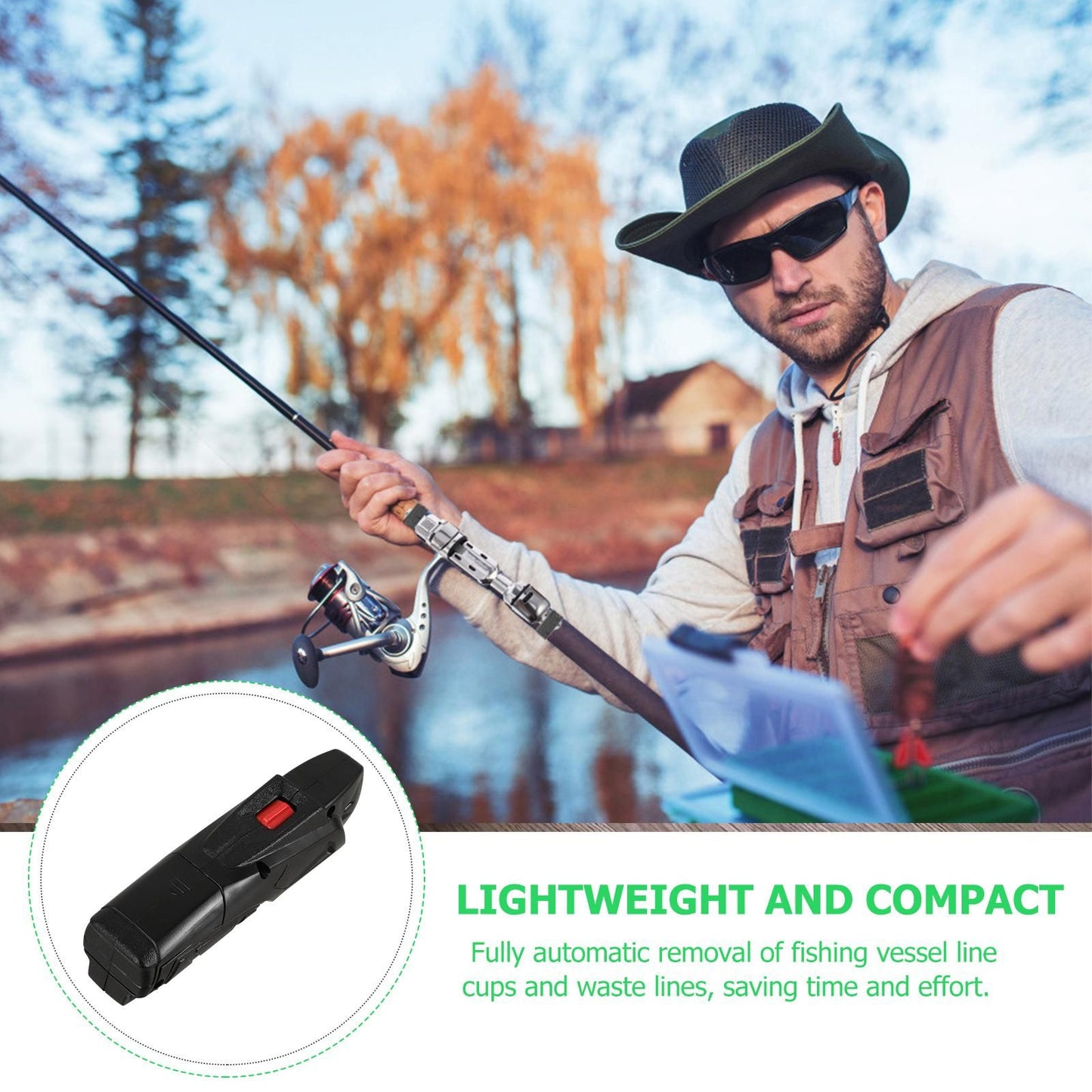 Convenient Fishing Line Remove Fishing Tool Fishing Line Management Tool