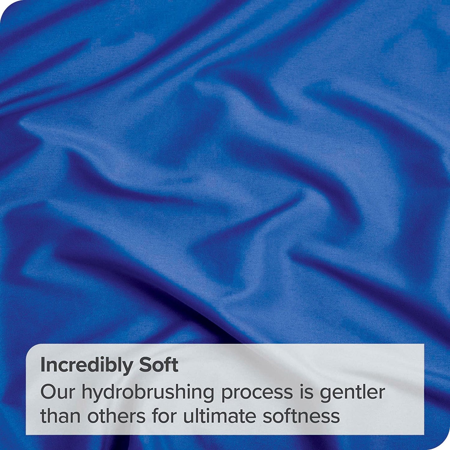 4 Piece Bed Sheet Set- Bedding Sheets & Pillowcases -Breathable Bedding - Wrinkle, Fade, Stain Resistant-Deep Pocket Flat Fitted Bed Sheet Set(Royal blue,Double)