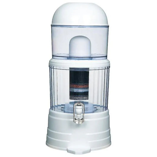 Orku 14L Benchtop Water Filter - 8 Stage Mineral Gravity Filtration System