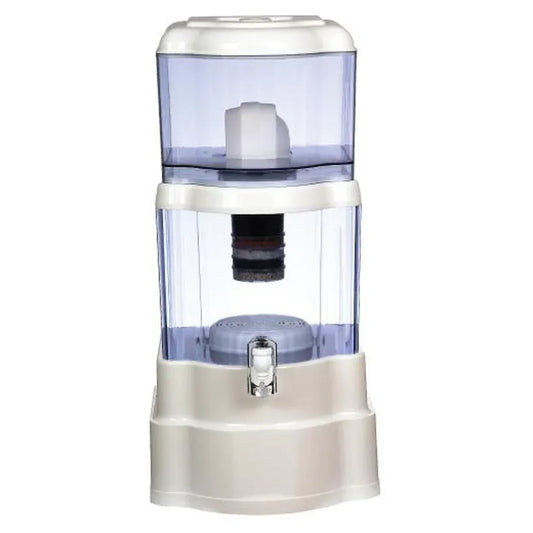 Orku 28L Benchtop Water Filter - 8 Stage Mineral Gravity Filtration System