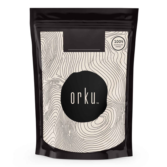 Orku 1Kg WPI Whey Protein Isolate Powder - Vanilla Bag | Sports Food