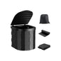 Social Hike Portable Folding Camping Toilet - Outdoor Lightweight Compact Potty