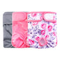 Rooster Farms Female Dog Diapers Large 3Pk - Washable Reusable Nappies Hook/Loop