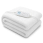 Laura Hill Single Electric Heated Underlay Blanket Fleecy Fabric with Timer