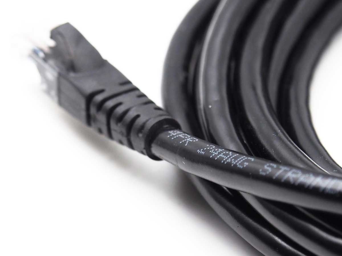 OXHORN CB-CAT6-B020 Network Cable Cat6 20m Black