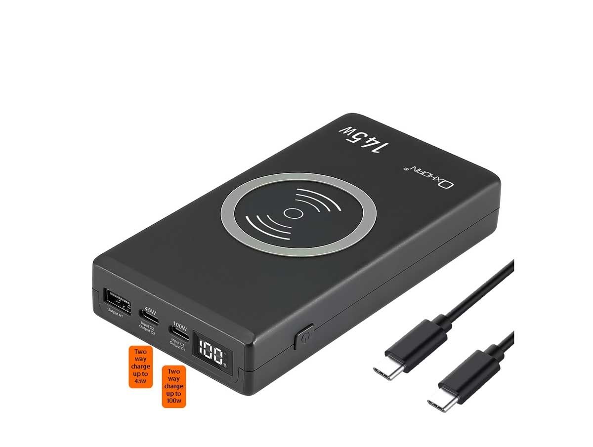 OXHORN NB-PB145W USB C PD Laptop Power Bank 145w