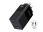 OXHORN NB-PD65CCAB PD GaN Charger 65W 3 Ports Black