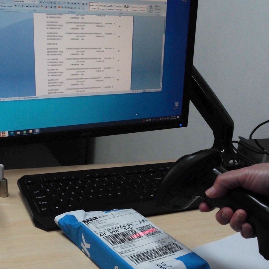 OXHORN UB-D201 Wireless Barcode Scanner 2D