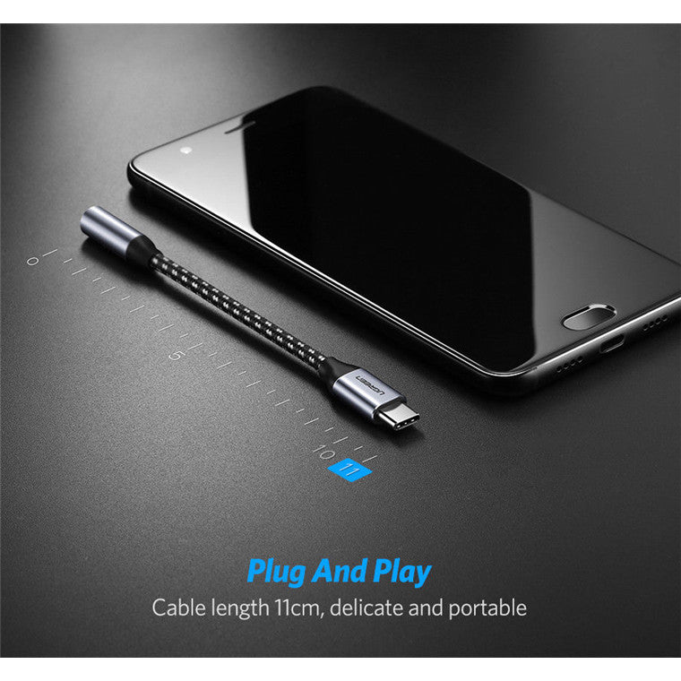 UGreen Type C to 3.5mm Female cable 10CM 30632