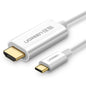UGreen TypeC to HDMI 1.5M Cable White 30841