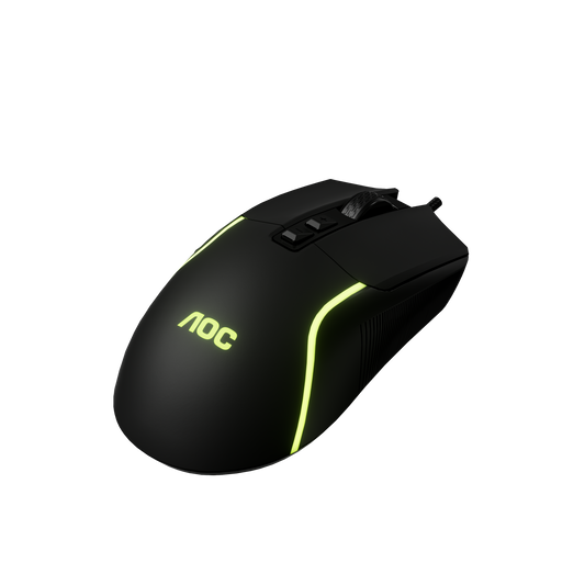 AOC GM170 Wired RGB Gaming Mouse 7-Key