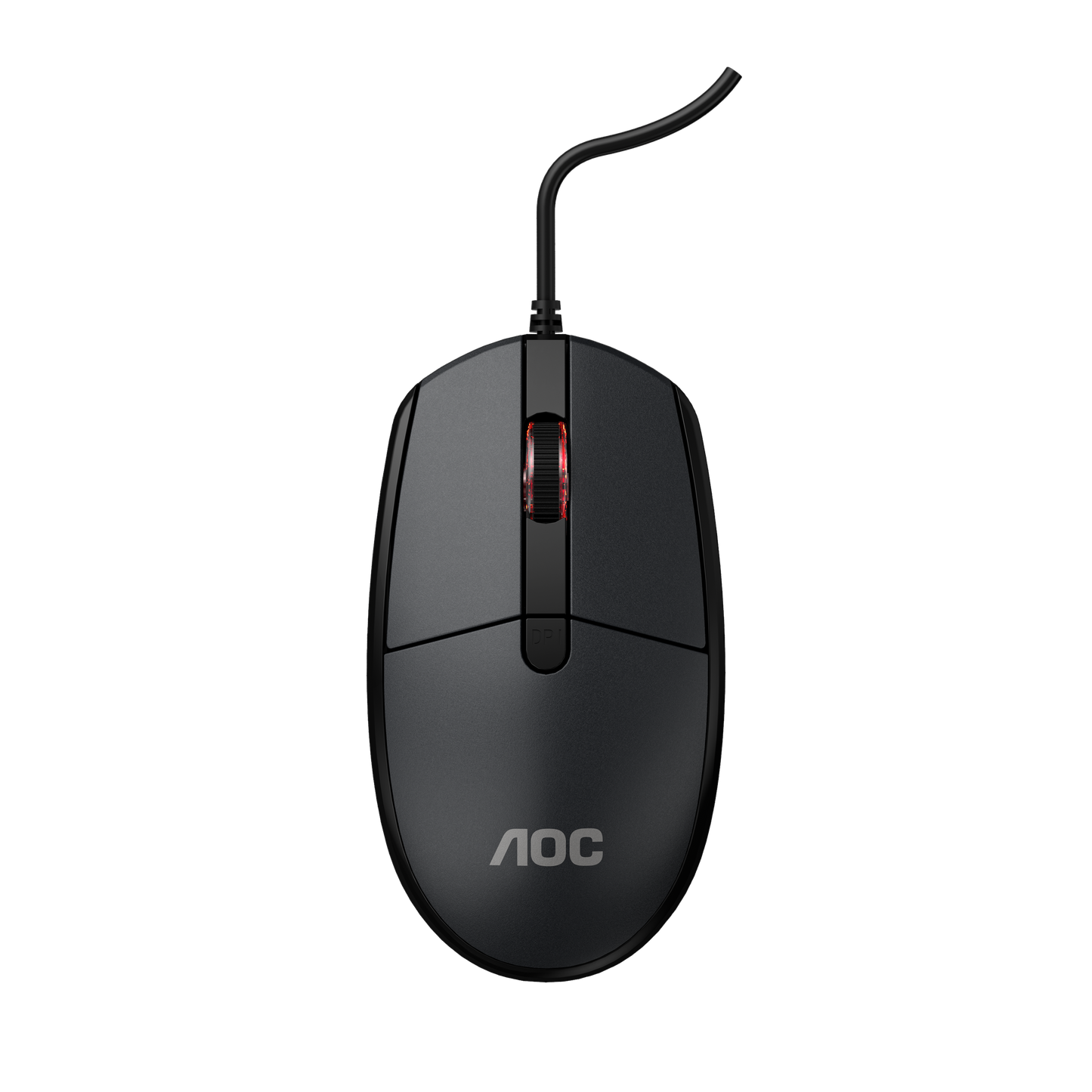 AOC MS130B/LA Wired Office Mouse USB Optical 3-Button Black