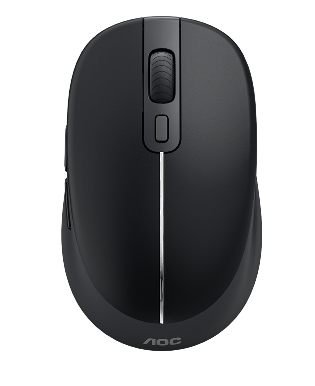 AOC MS360B/LA Wireless Mouse 2.4G + Bluetooth Dual Mode 6-Key DPI1600 Black