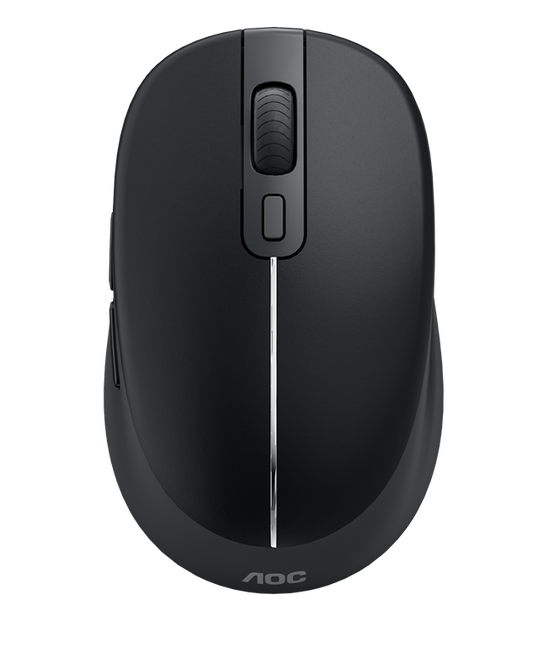 AOC MS360B/LA Wireless Mouse 2.4G + Bluetooth Dual Mode 6-Key DPI1600 Black