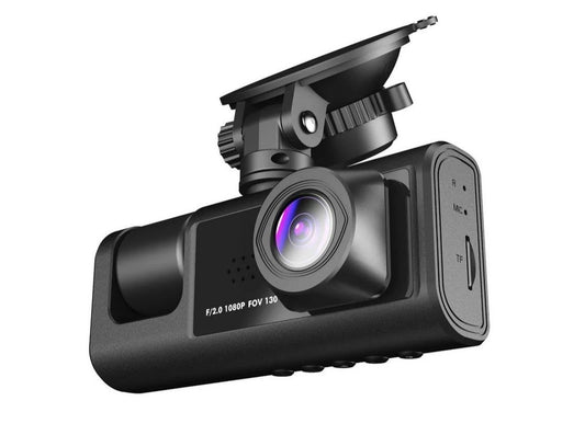 BDI C309 3-Camera 1080P Front & 720P Inside 2 Inch Screen + 480P Back Dash Cam