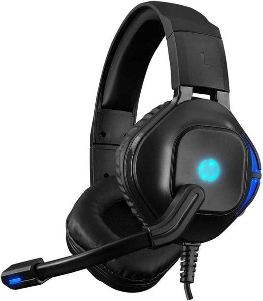 HP DHE-8002 Wired Gaming Headset for PC / Laptop -USB +3.5mm with LED