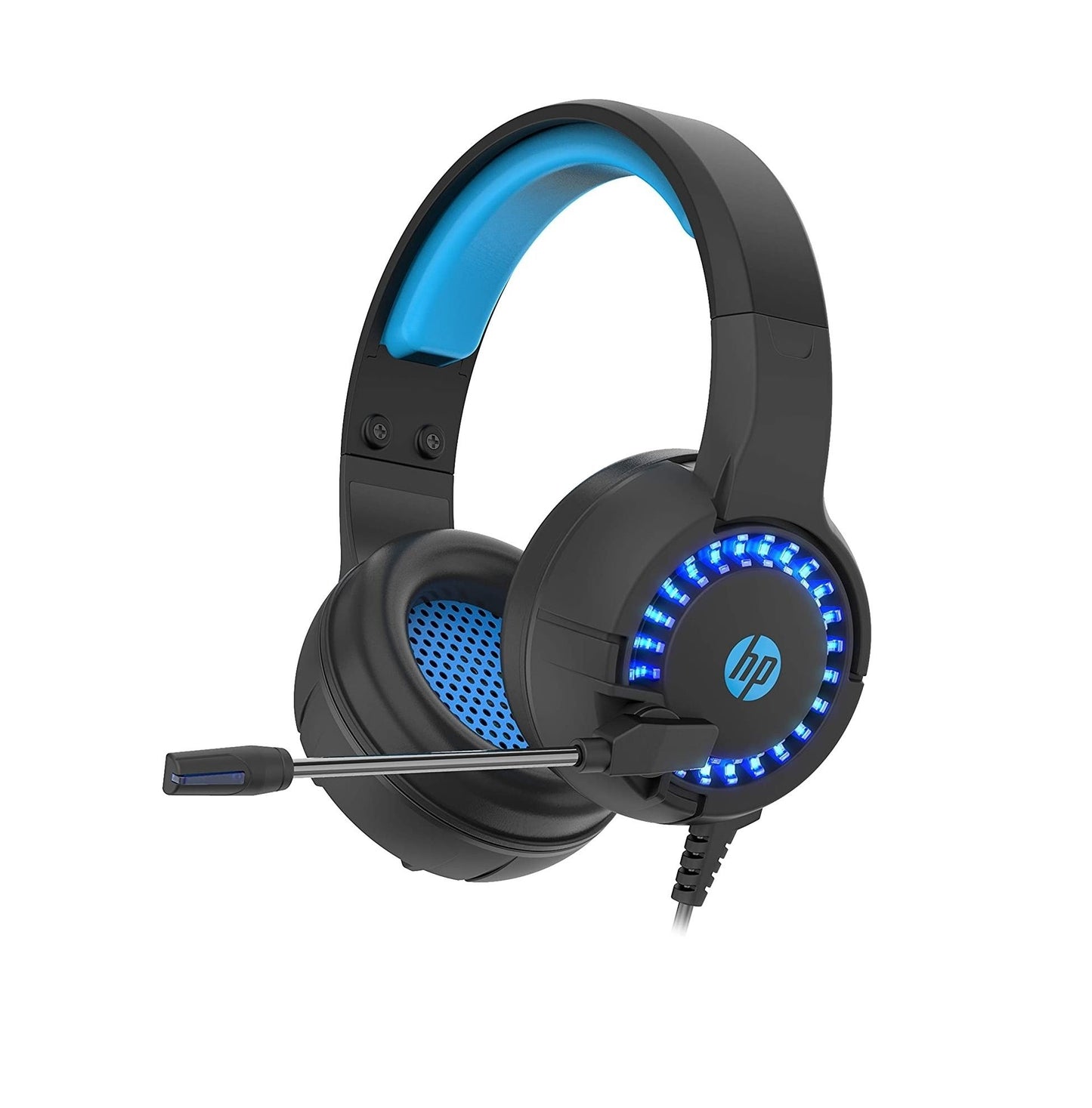 HP DHE-8010UM Wired Stereo Gaming Headpset - USB + 3.5mm with LED