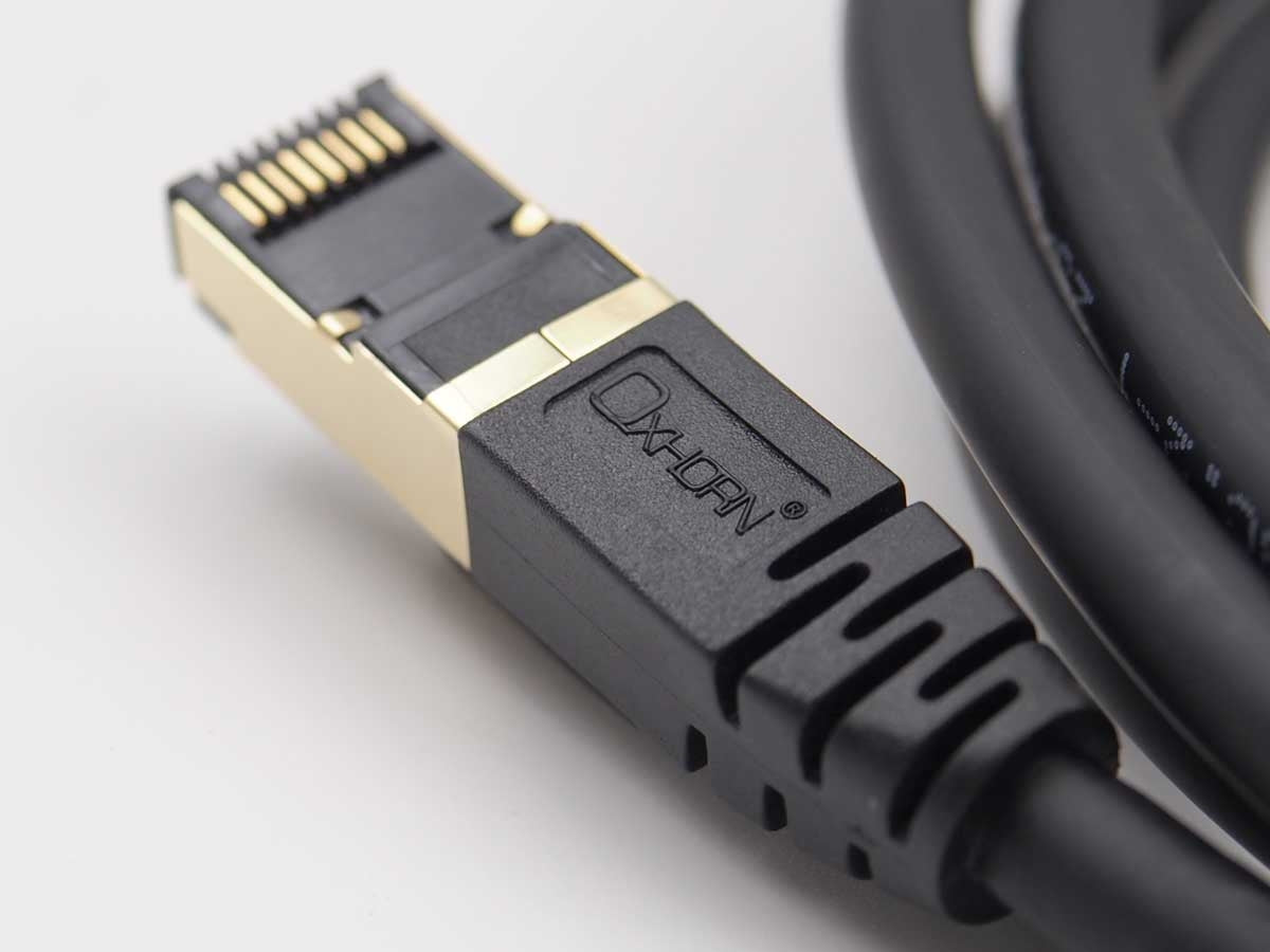 OXHORN Cat8 Ethernet Cable 0.5m