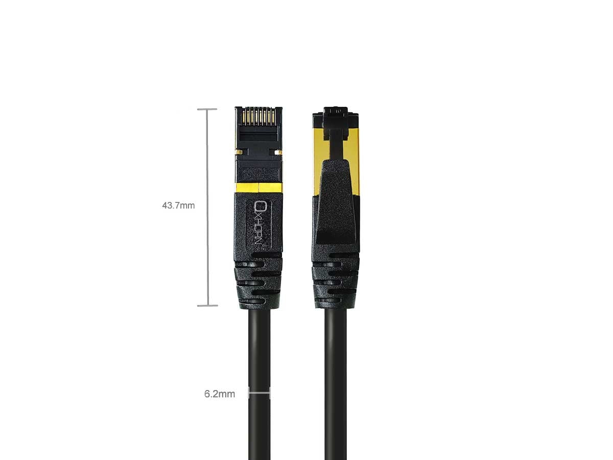 OXHORN Cat8 Ethernet Cable 1m