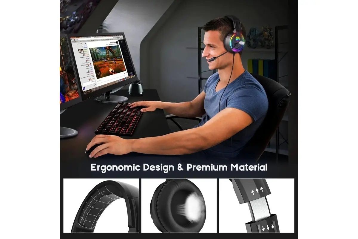 SoulBytes 20 RGB Gaming Headphones