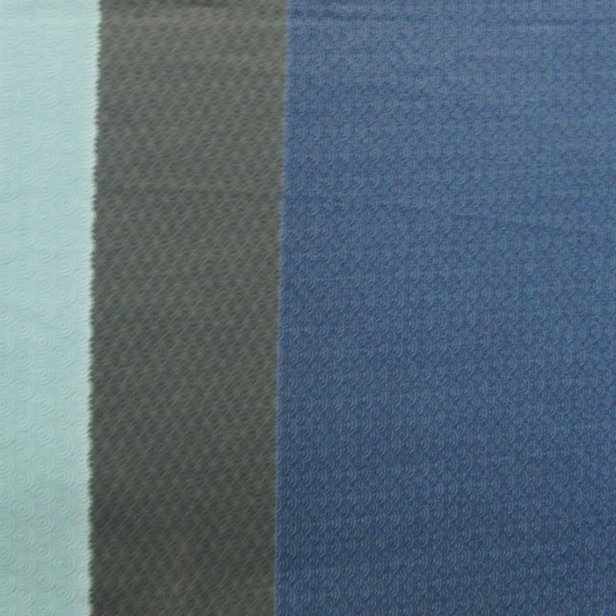 300TC Simon Teal Reversible Cotton Stripes Quilt Cover Set Queen