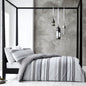 Gabrielle Grey Quilt Cover Set Queen