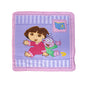 Caprice Polar Fleece Throw Rug Dora Explorer with Monkey 100 x 100 cm