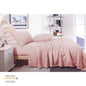 Shangri La Cashmere Touch Micro Flannelette Sheet Set Dusty Pink Single