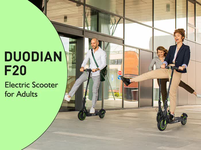 BUNA Classic Electric   Scooter   for   Adults, 350W Motor, 25KM/H, 25 KM Range, 8.5"   Pneumatic   Tires