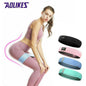 8x64CM Resistance Booty Bands Hip Circle Loop Bands Gym Home Exercise Women - Grey