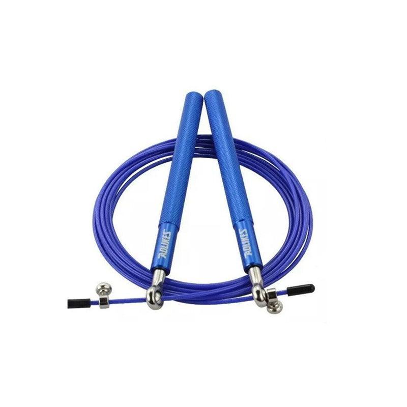 Aolikes Adjustable High Speed Steel Skipping Jump Rope Dual Bearings Gym Boxing - Green