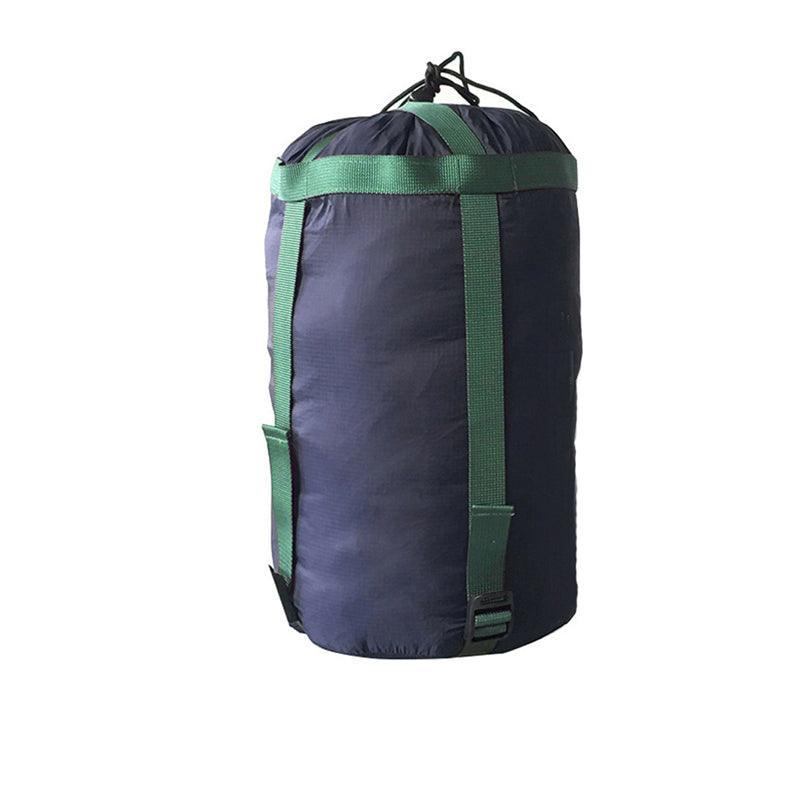 Camping Sleeping Bag Compression Sack Waterproof Outdoor Storage Bag - Wine Red