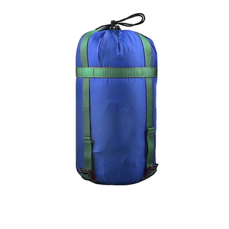 Camping Sleeping Bag Compression Sack Waterproof Outdoor Storage Bag - Lake Blue