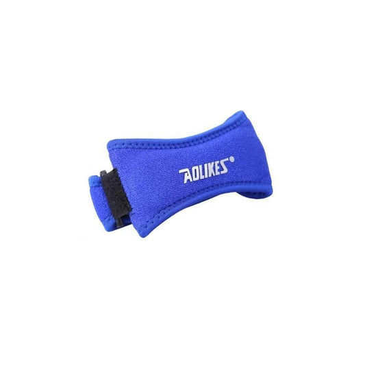 Aolikes Knee Strap Patella Jumper Gel Runner Tennis Sports Brace Support - Black