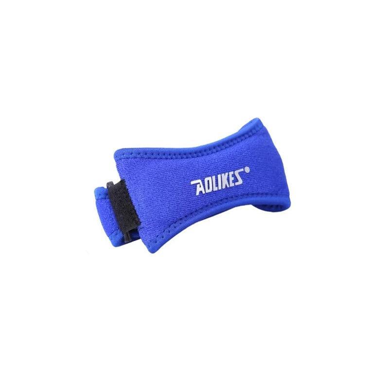 Aolikes Knee Strap Patella Jumper Gel Runner Tennis Sports Brace Support - Black