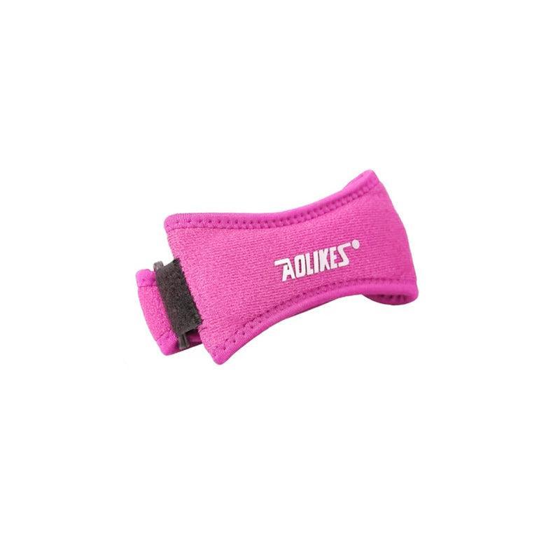 Aolikes Knee Strap Patella Jumper Gel Runner Tennis Sports Brace Support - Black