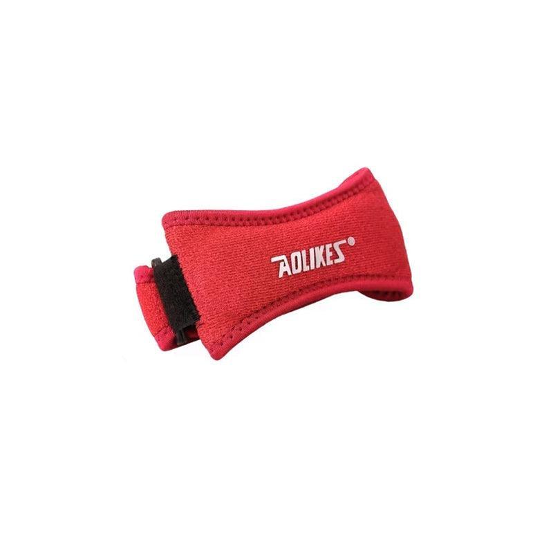 Aolikes Knee Strap Patella Jumper Gel Runner Tennis Sports Brace Support - Black