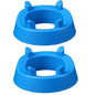 2PCS Football Basketball Volleyball Storage Stand Multi-Functional Ball Holder - Blue