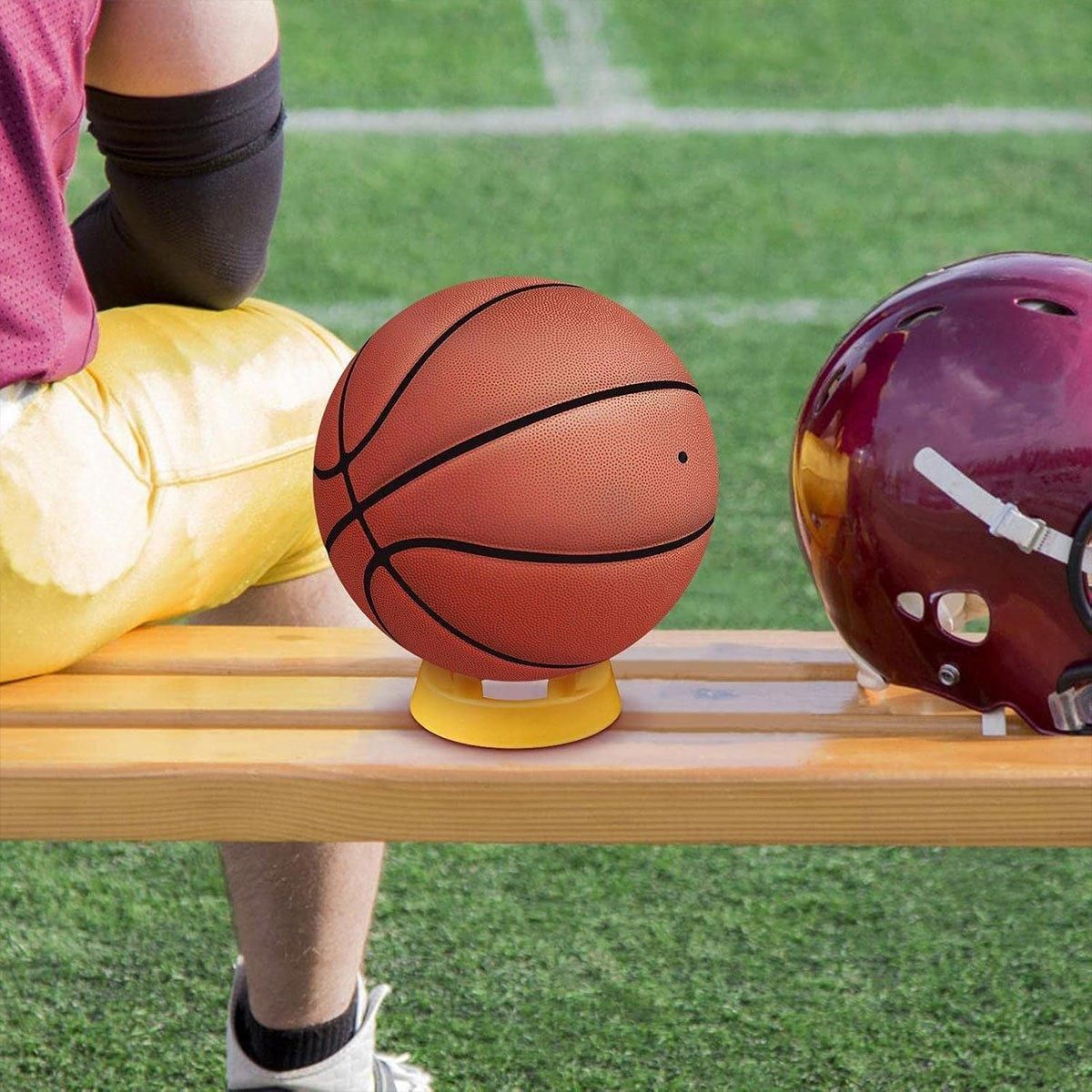 2PCS Football Basketball Volleyball Storage Stand Multi-Functional Ball Holder - Green