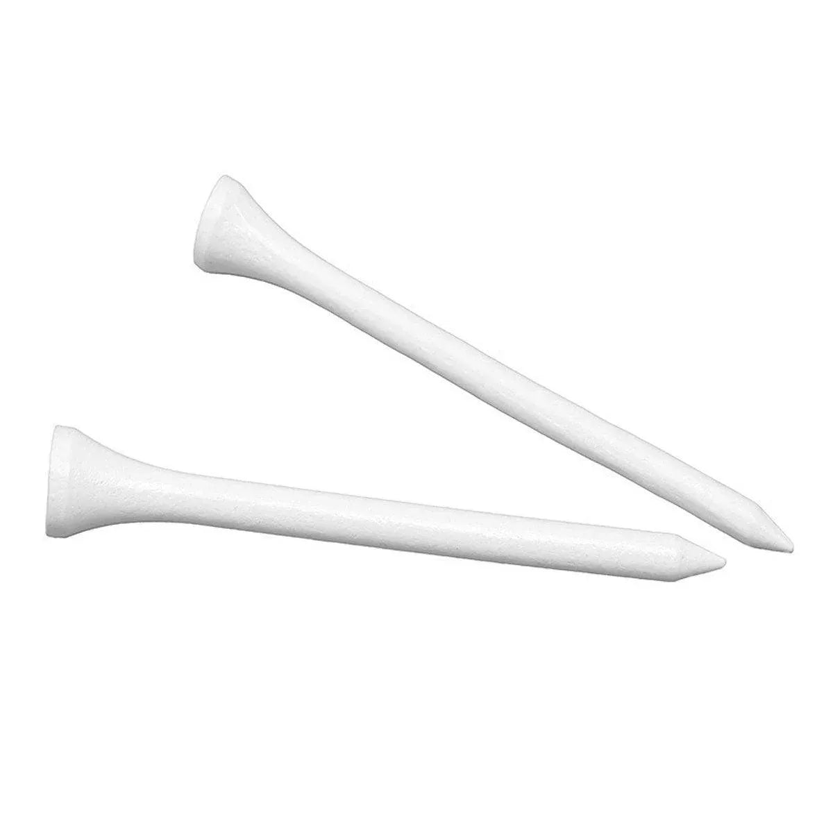 100pcs Wooden Golf Spikes Durable Wooden Tees Golf Accessories
