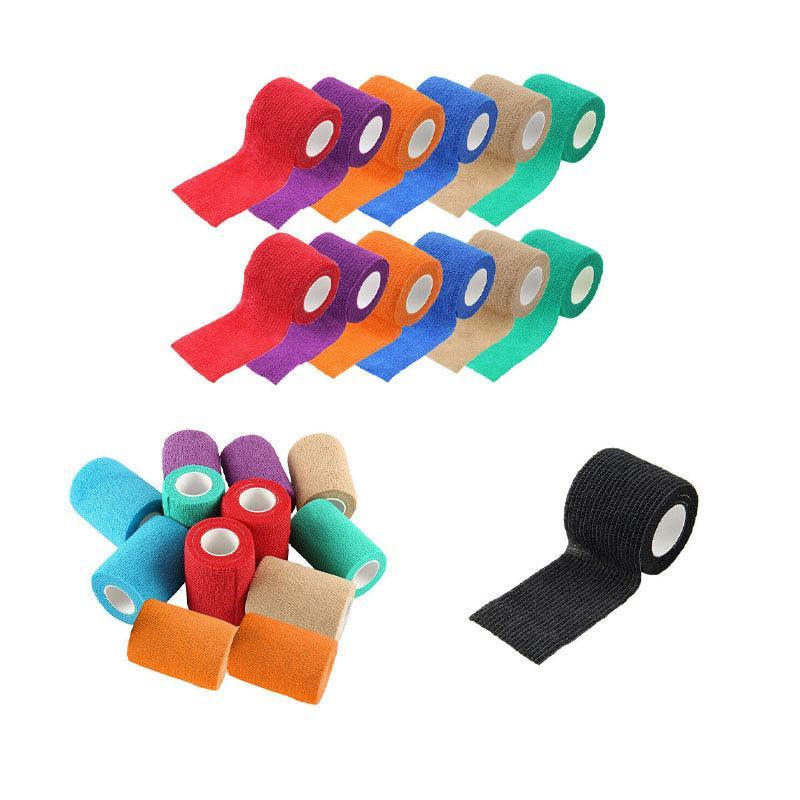 12 Pack Self Adhesive Cohesive Wrap Bandage for Pets and Everyday Protection - 12PCS(5CM*4.5M)