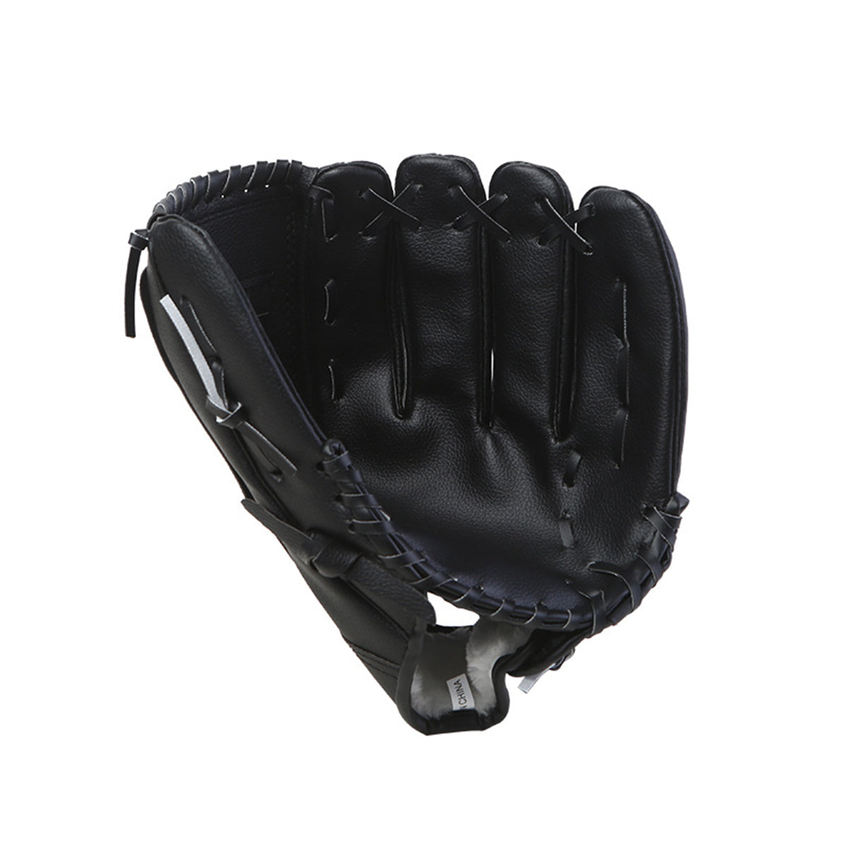 Baseball Glove Thickened Softball Glove Pitcher Mitt Sports Training Outdoor - Blue - 11.5in