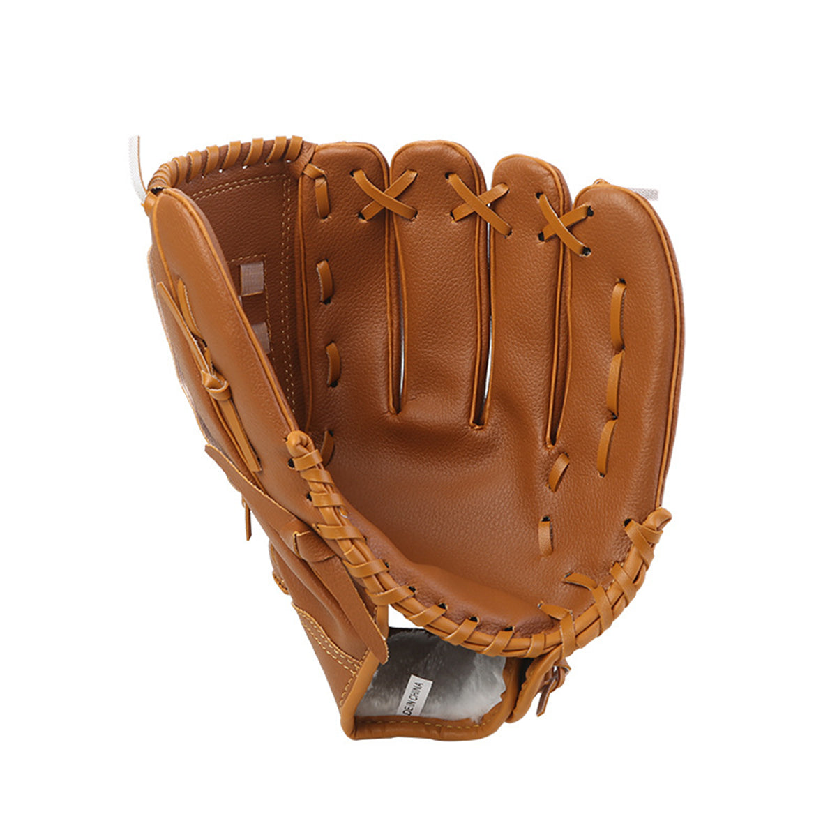 Baseball Glove Thickened Softball Glove Pitcher Mitt Sports Training Outdoor - Blue - 11.5in