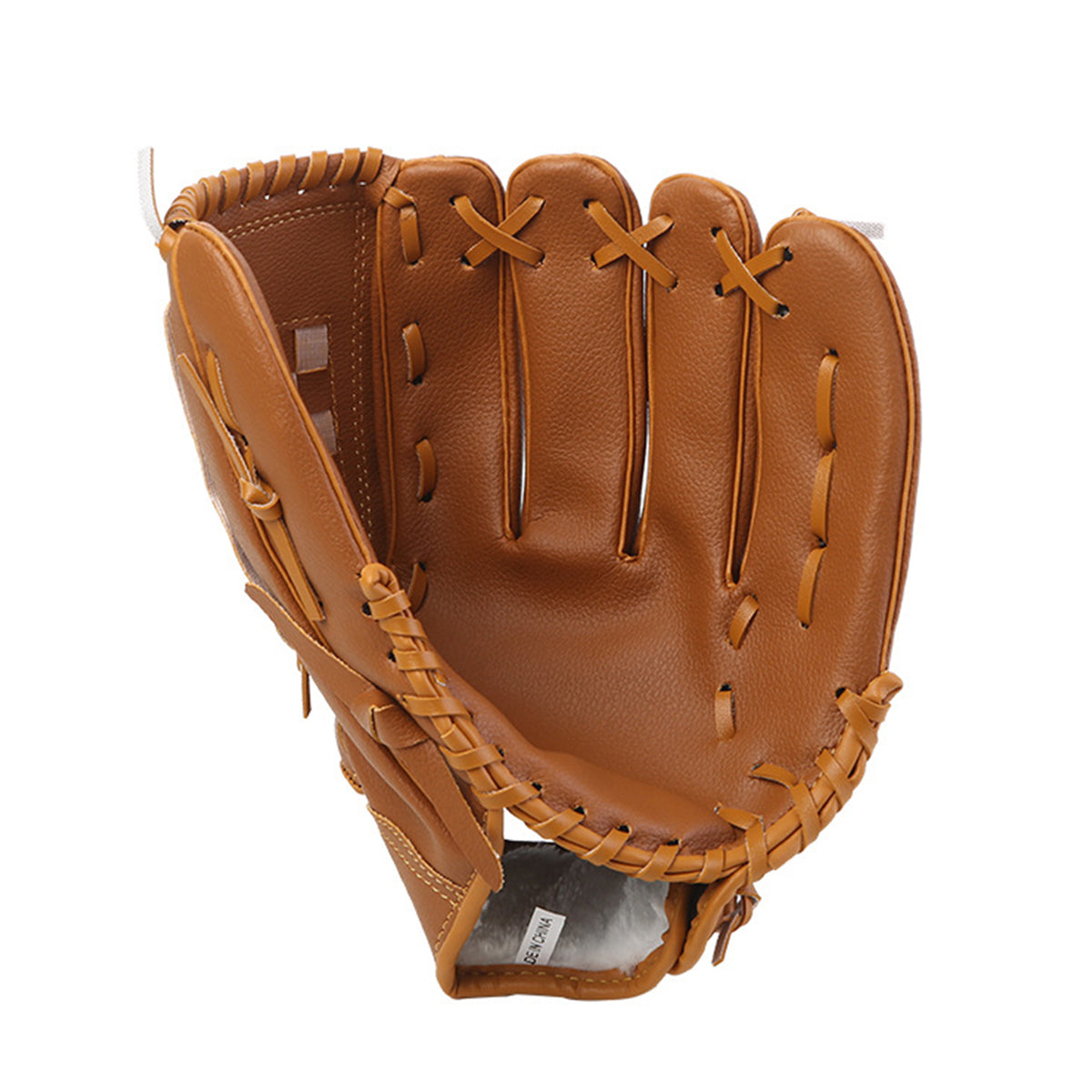 Baseball Glove Thickened Softball Glove Pitcher Mitt Sports Training Outdoor - Blue - 12.5in