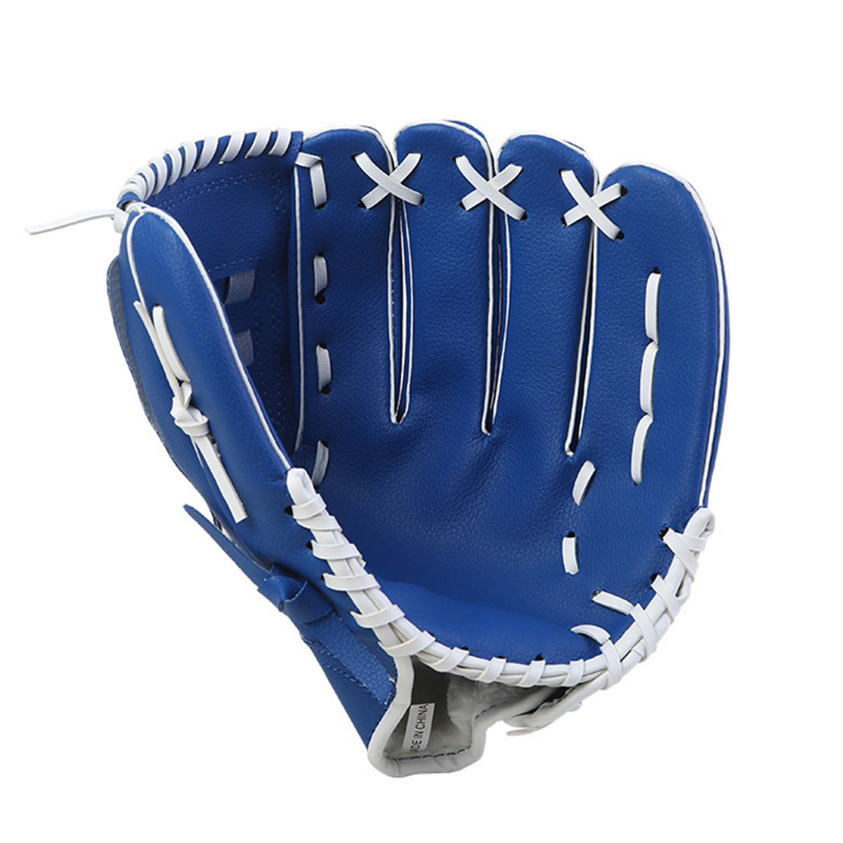 Baseball Glove Thickened Softball Glove Pitcher Mitt Sports Training Outdoor - Brown - 12.5in