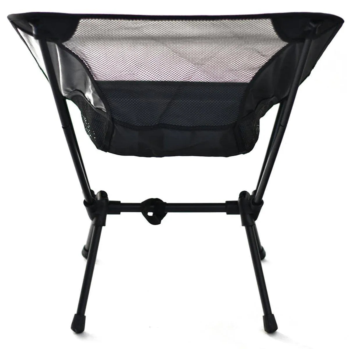 Outdoor Portable Lightweight Folding Camping Chair High Back Fishing Chair - Dark Blue
