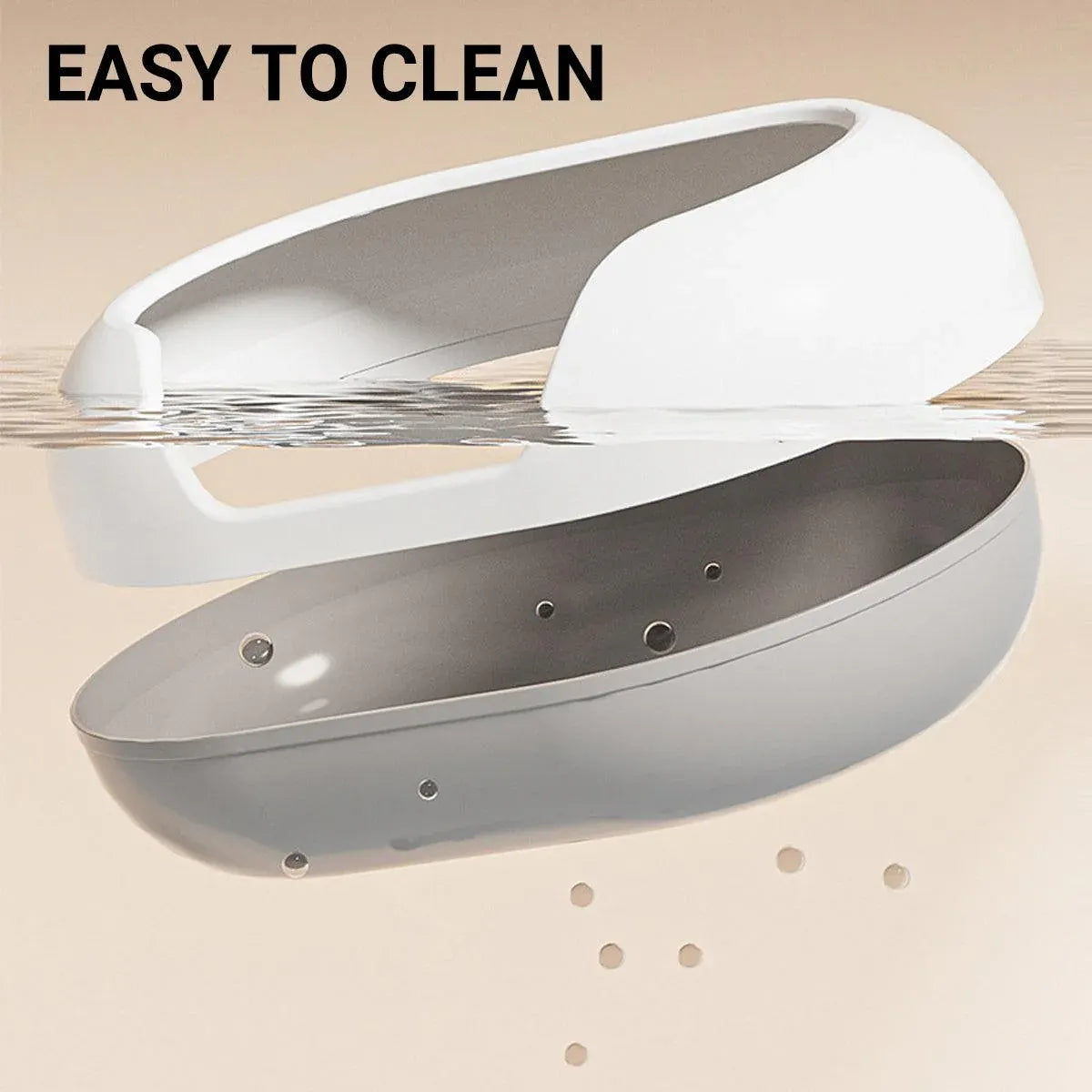 Large Semi Closed Cat Litter Box Covered Litter Pan for Cats Easy Clean Design - Green
