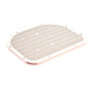 Anti Spill Cat Litter Mat Double Layer Pet Toilet Mat for Litter Box - Pink