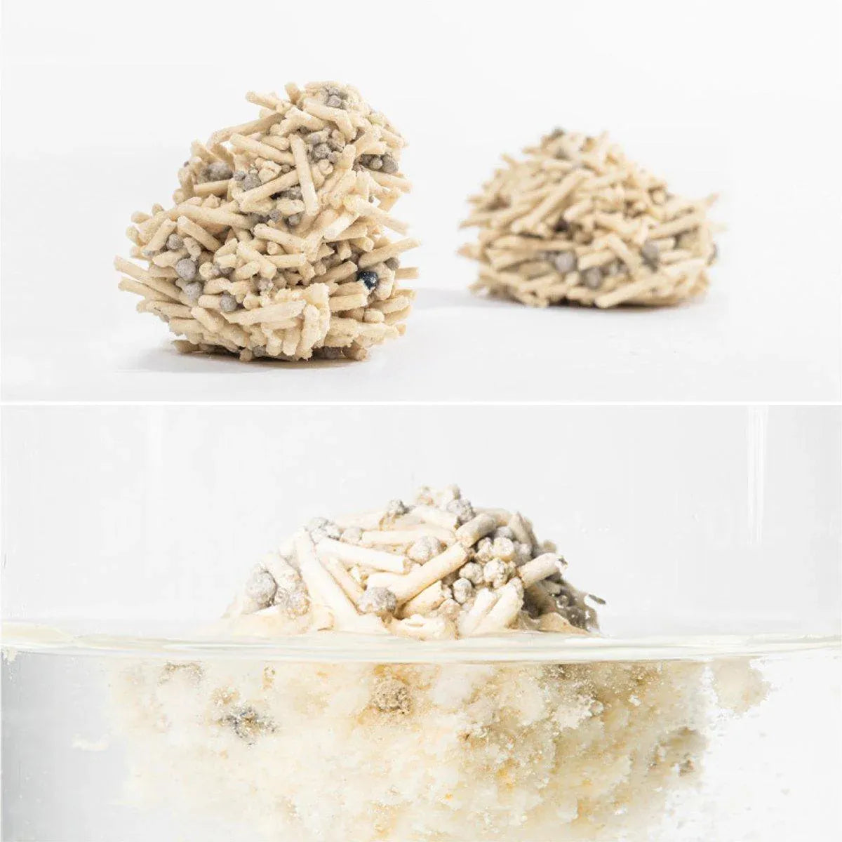 2.4kg Mixed Crushed Bentonite Tofu Cat Litter Cat Litter Deodorant Cat Supplies - 2.4kg*1
