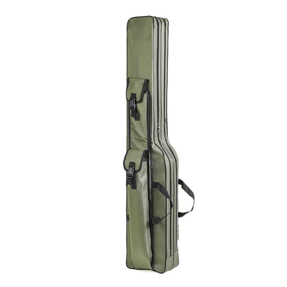 130cm Big Belly Fishing Tackle Bag Rod Storage Carry Case Outdoor Fishing Bag - Snake skin camouflage